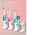 1 шт. Зубная щётка стойки Электрический Зубная щётка, Не оставляющий следов надежный держатель клеящиеся Настенные-смонтированный органайзер для хранения инструментов Аксессуары для ванной комнаты