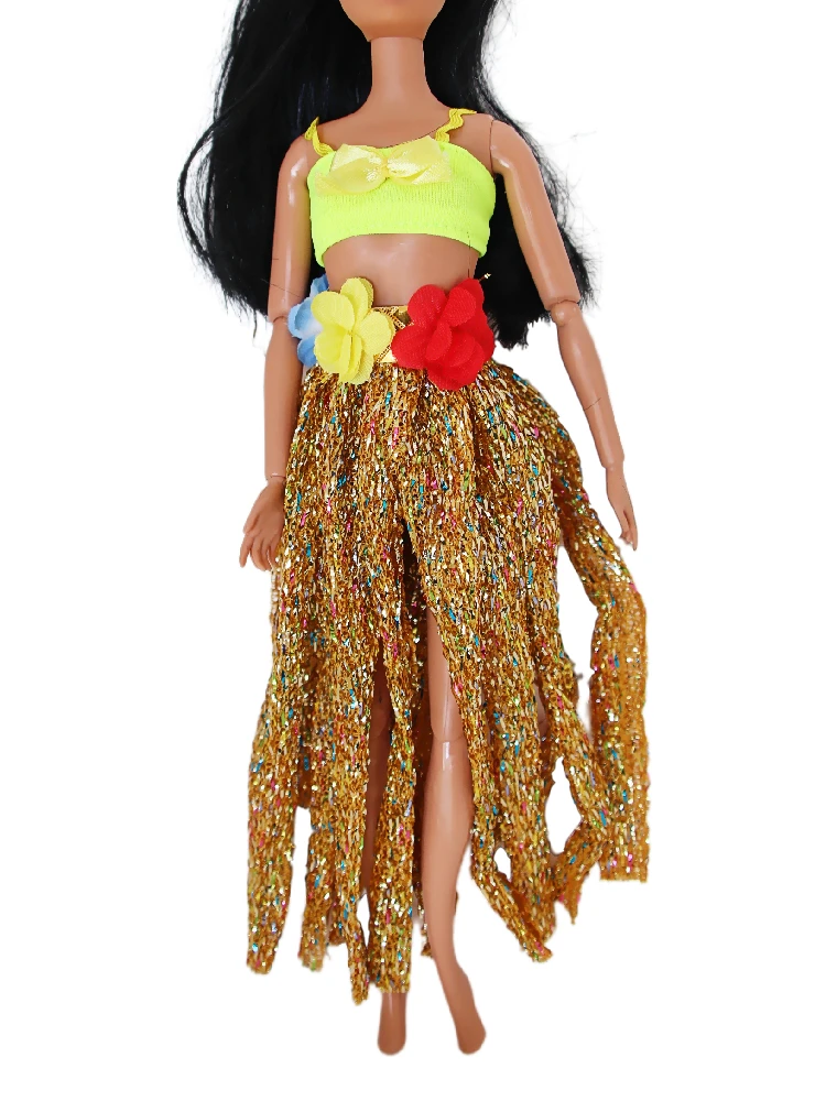 

Fashion Sparkle Dancer Dress Outfit Set for Barbie 1/6 30cm BJD FR Doll Clothes Accessories Play House Dressing Up Toys Gift
