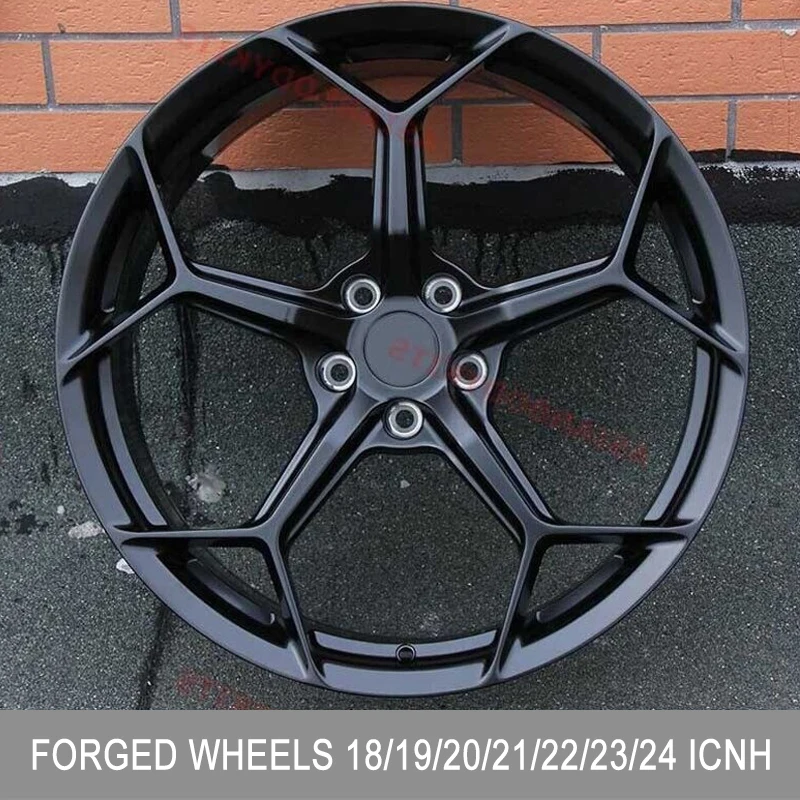 Кованые диски из сплава для любого автомобиля 18 дюймов 19 20 21 дюйм 22 дюйма 23 24 5x112