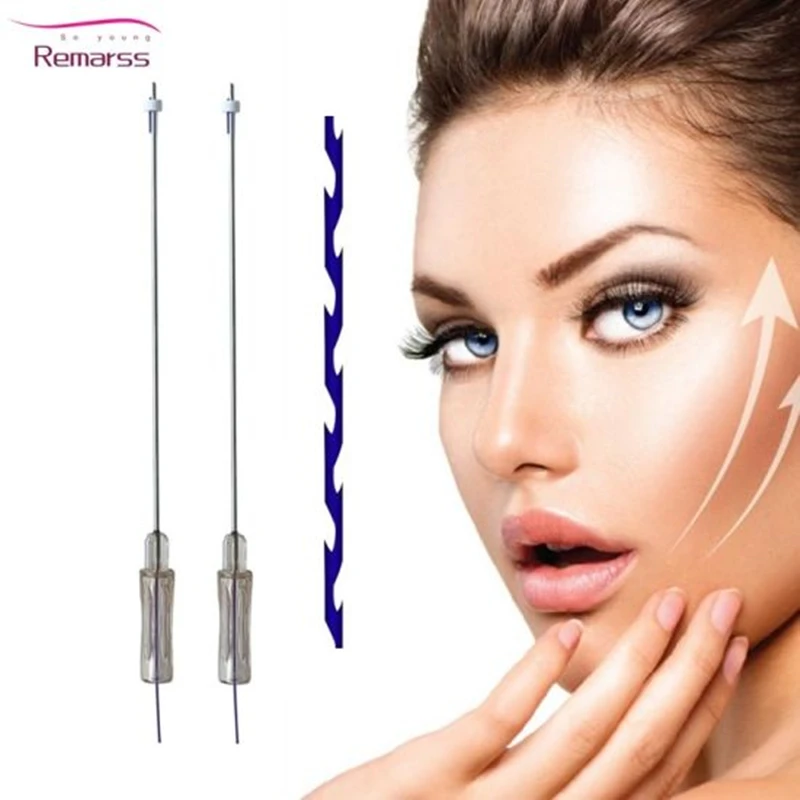 

18 г 100 мм W Тип Cannula молдинг Cog Pcl резьба