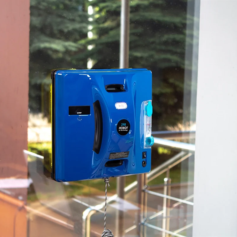 НОВИНКА! Робот для мытья окон HOBOT 298 Ultrasonic с распылителем и возможностью