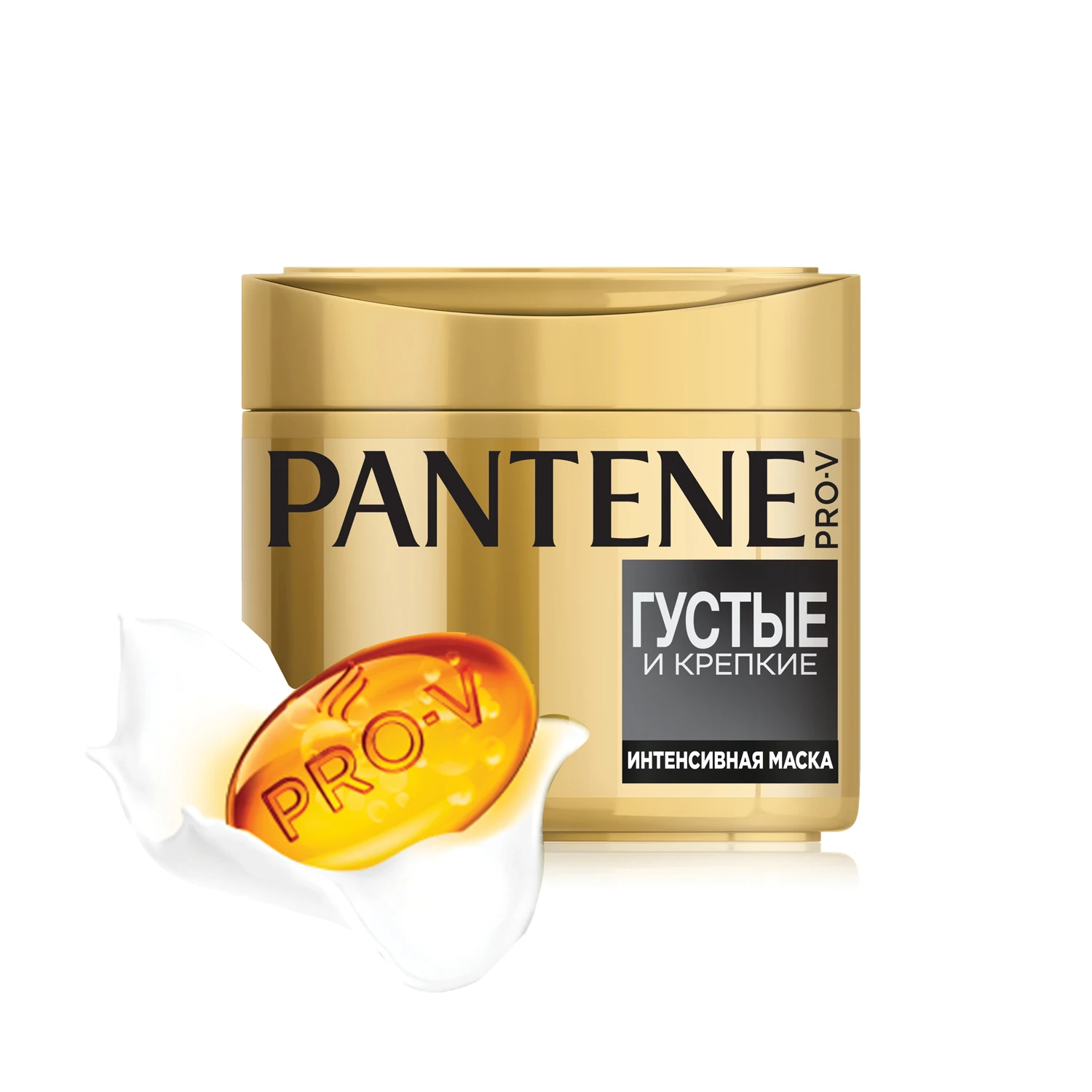 Интенсивная маска для волос Pantene Густые и крепкие 300 мл.|Маски волос| |