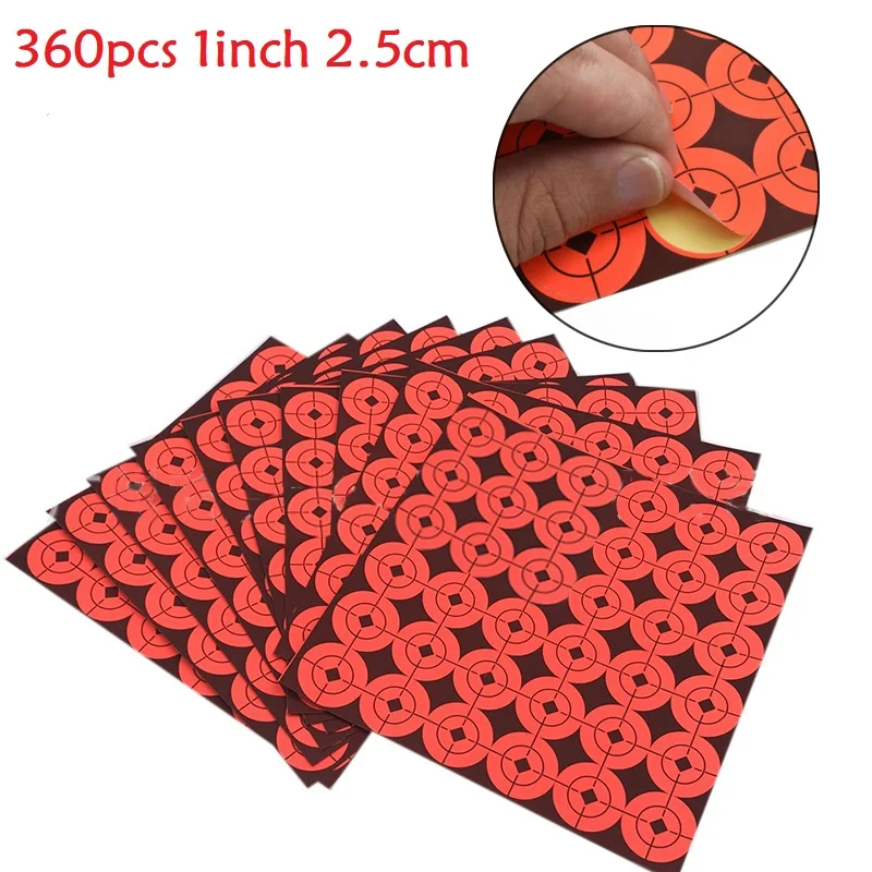 

50/90pcs Target Papers 8x8in Practice Reactive Splatter Shot Rifle Archery Hunting Accessory Shooting Training Stickers Targets