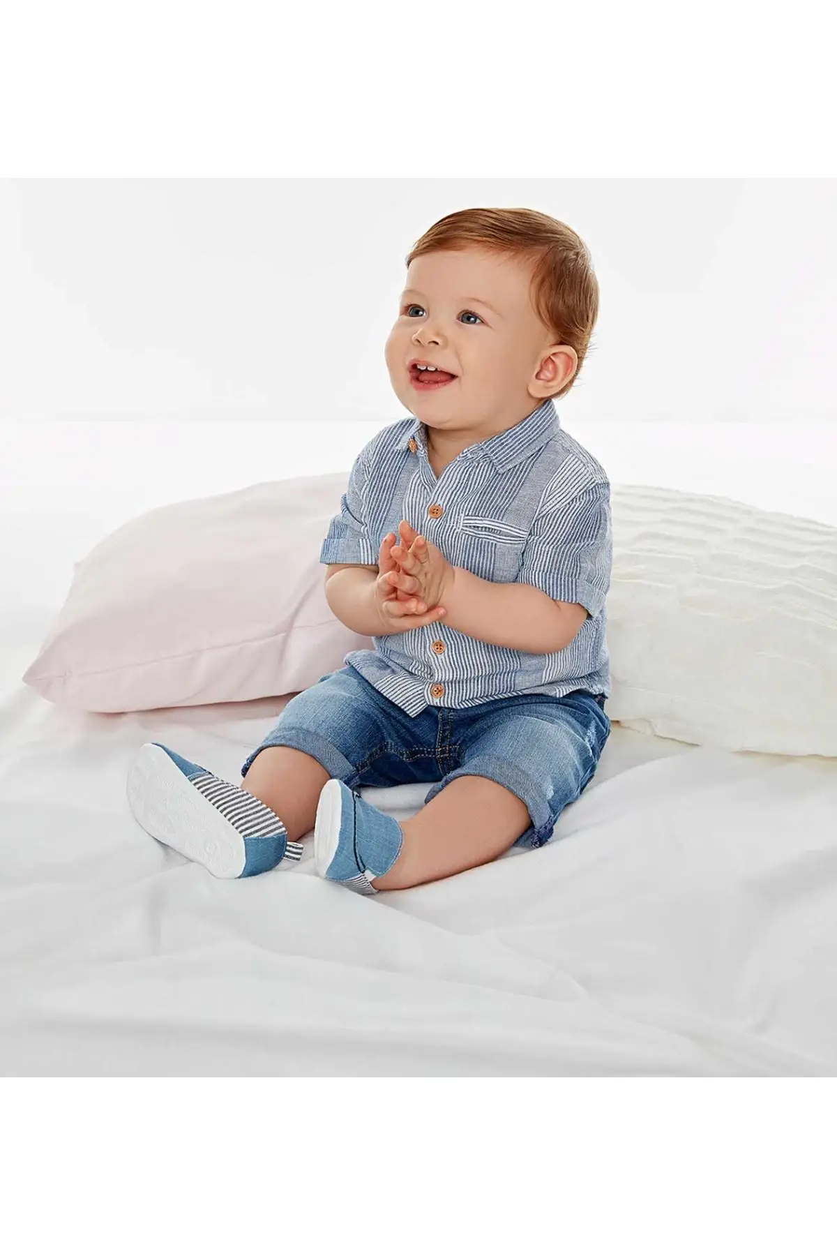 Wonder Kids/джинсовые шорты для маленьких мальчиков 010-8331-012 |