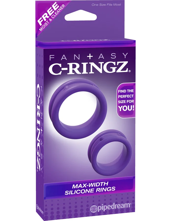 Fantasy C Ringz Max Width Silicone Rings Эрекционные кольца 2 шт| |