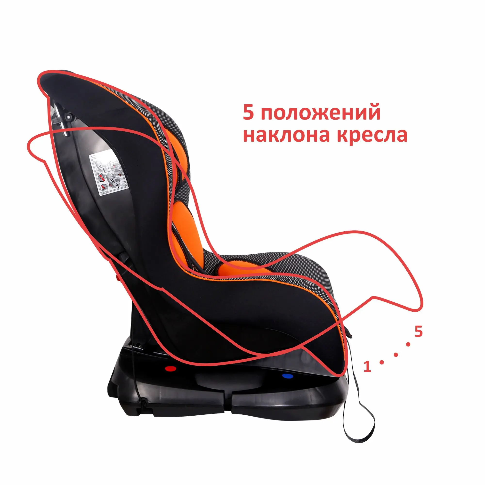 Рисунок 5 - Автокресло Kids Planet Asteroid с рождения до 18кг