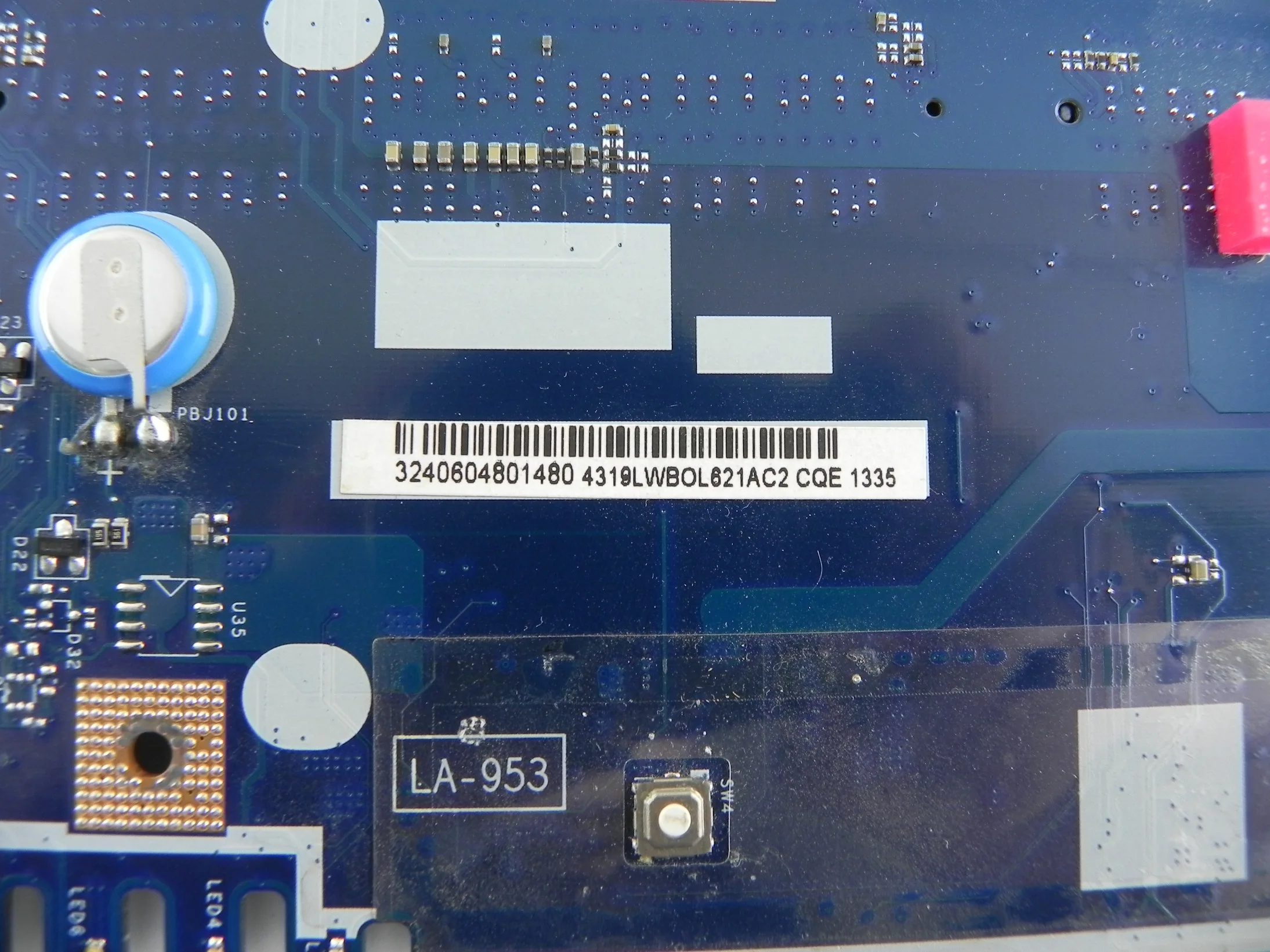 Packard Bell V5WT2 TE69HW 15.6&quot Материнская плата На Запчасти Не рабочая NBMFM1100933634C8B3400 - купить