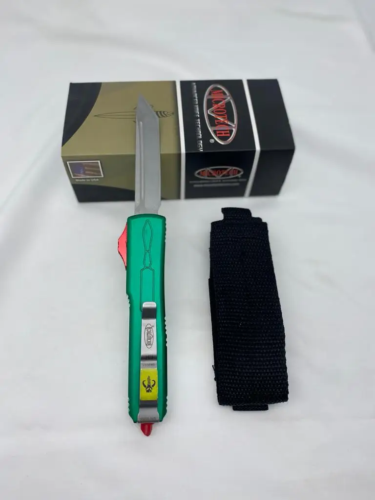 Фронтальный автоматический нож Microtech из стали d2 | Инструменты