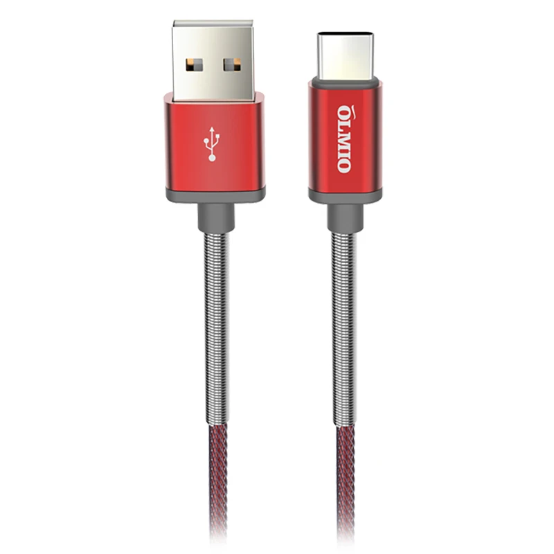 USB Type-C дата кабель 1м 2.1А провод быстрой зарядки для Samsung Xiaomi Huawei универсальный Android