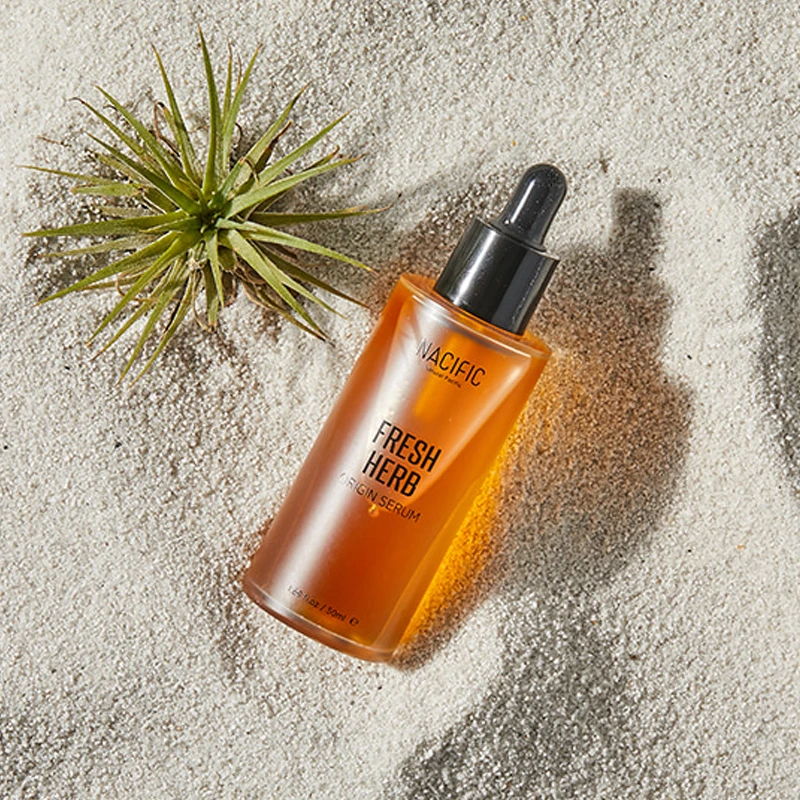 Сыворотка с ароматом свежих трав увлажняющая и омолаживающая сыворотка для