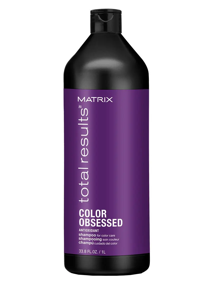 MATRIX Шампунь Total Results COLOR OBSESSED для окрашенных волос 1000 мл | Красота и здоровье