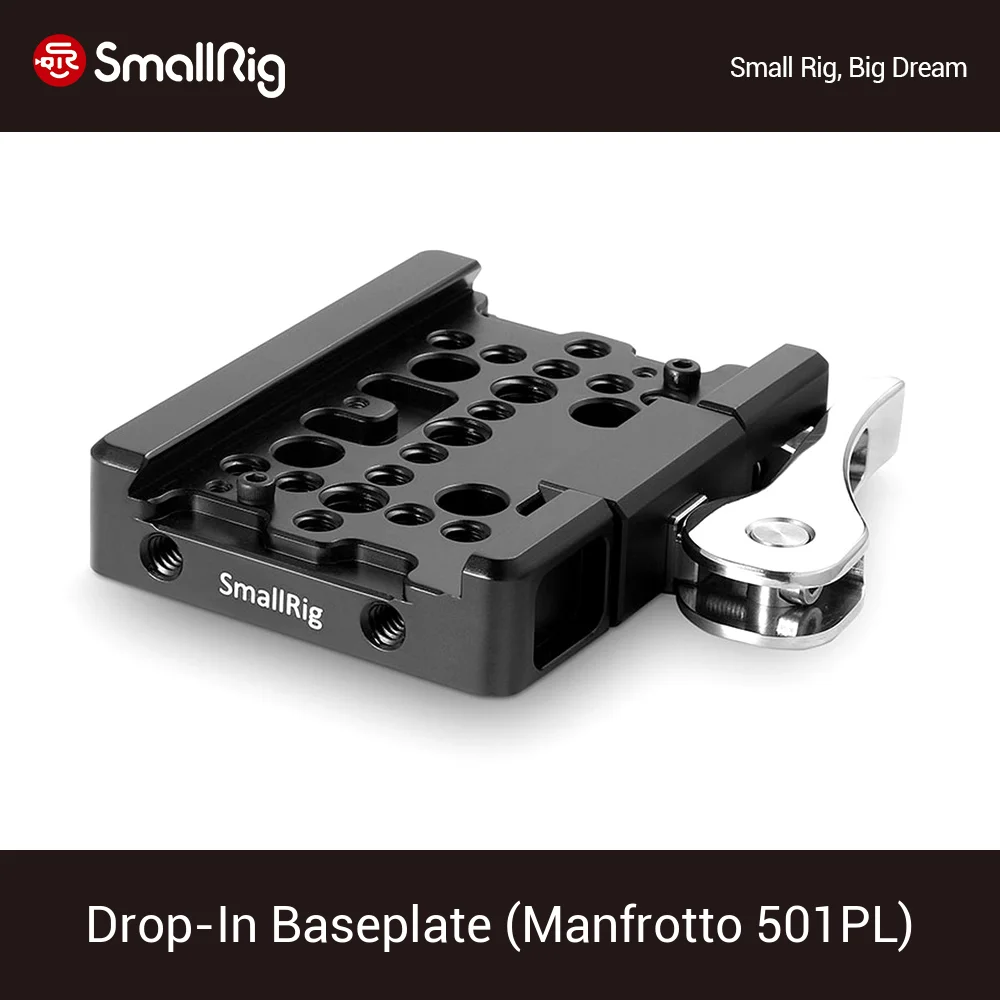 Свисающая опорная пластина SmallRig (Manfrotto 501PL QR Plate совместима) для