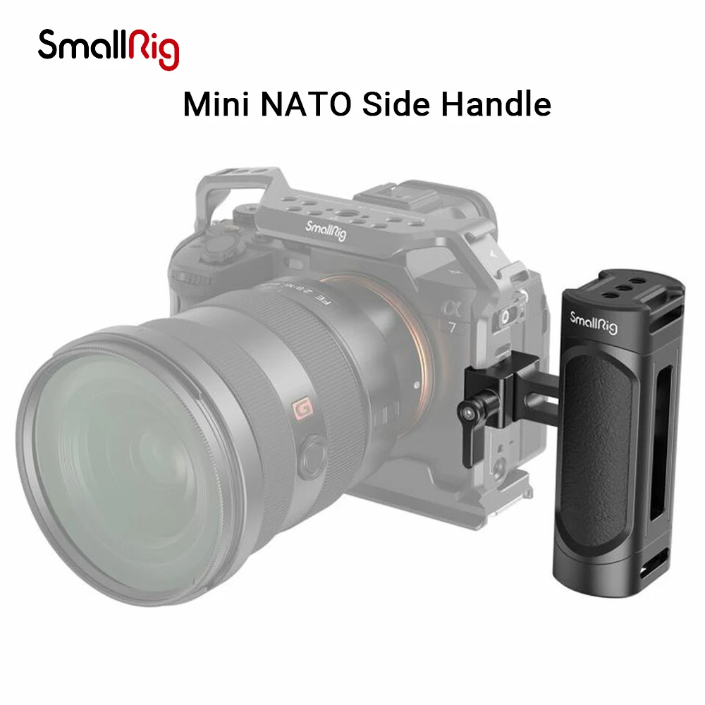 Универсальная мини-клетка Smallrig с боковой ручкой для камеры Sony Canon Nikon ручка-клетка