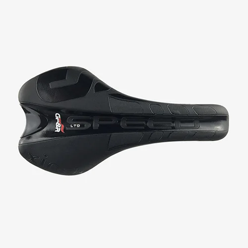 black Велосипедное седло TT Timetrial Triathlon Tri road MTB горное седло для велосипеда мужское Велосипедное Сиденье для гонок кожаная велосипедная подушка - Цвет: black