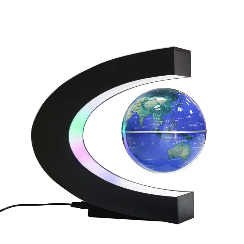 

Floating Magnetic Levitation Globe LED World Map Electronic Antigravity Lamp Novelty Ball Light Home decor Christmas Gifts