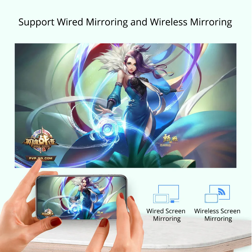 Проектор TouYinger K2 DLP на Android с поддержкой Bluetooth Wi-Fi 2 + 32 ГБ |