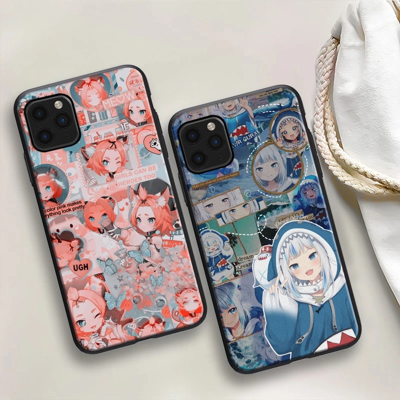 

Genshin Impact Phone Case For iPhone 11 12 XR XS X Pro MAX 7 8 6 6S Plus SE 2020 Genshin Impact Soft TPU Carcasa Funda
