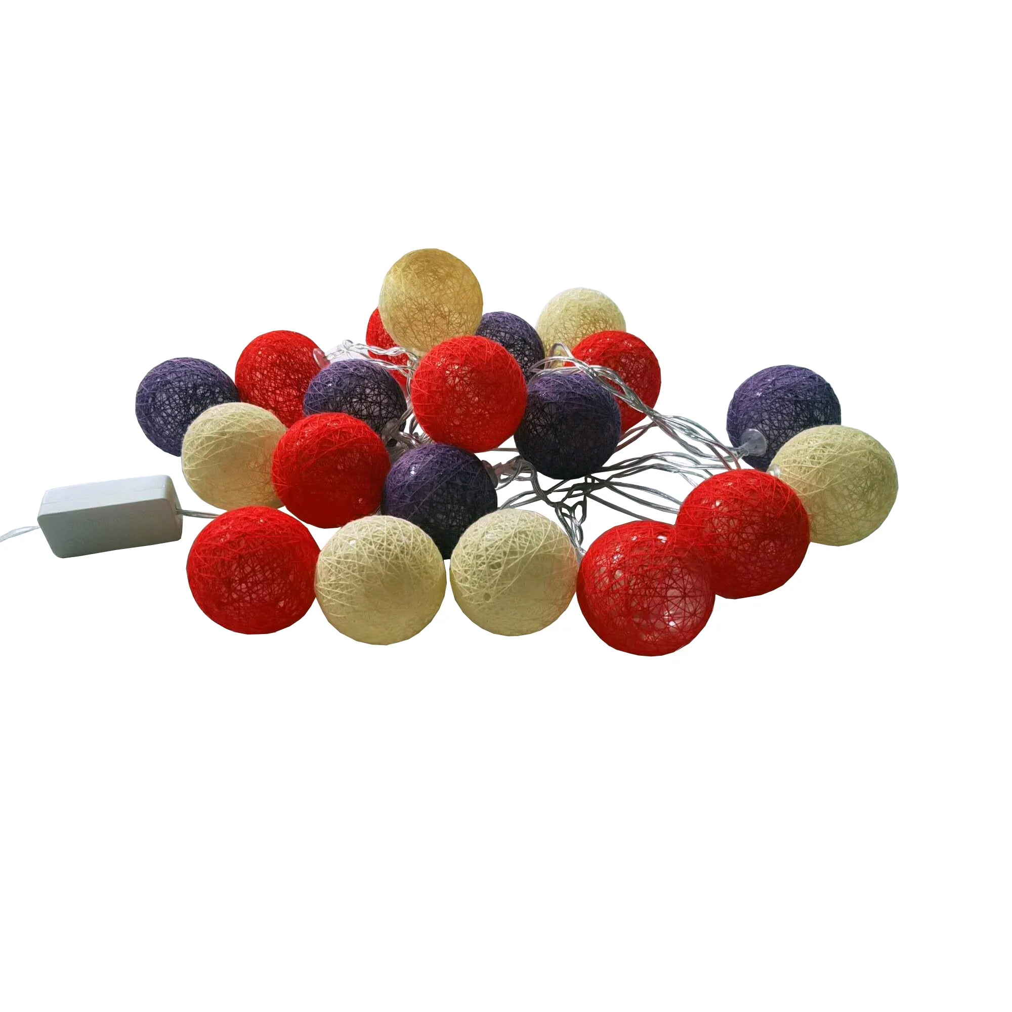 гирлянды новогодние рождество нитяные шары освещение праздника нить света