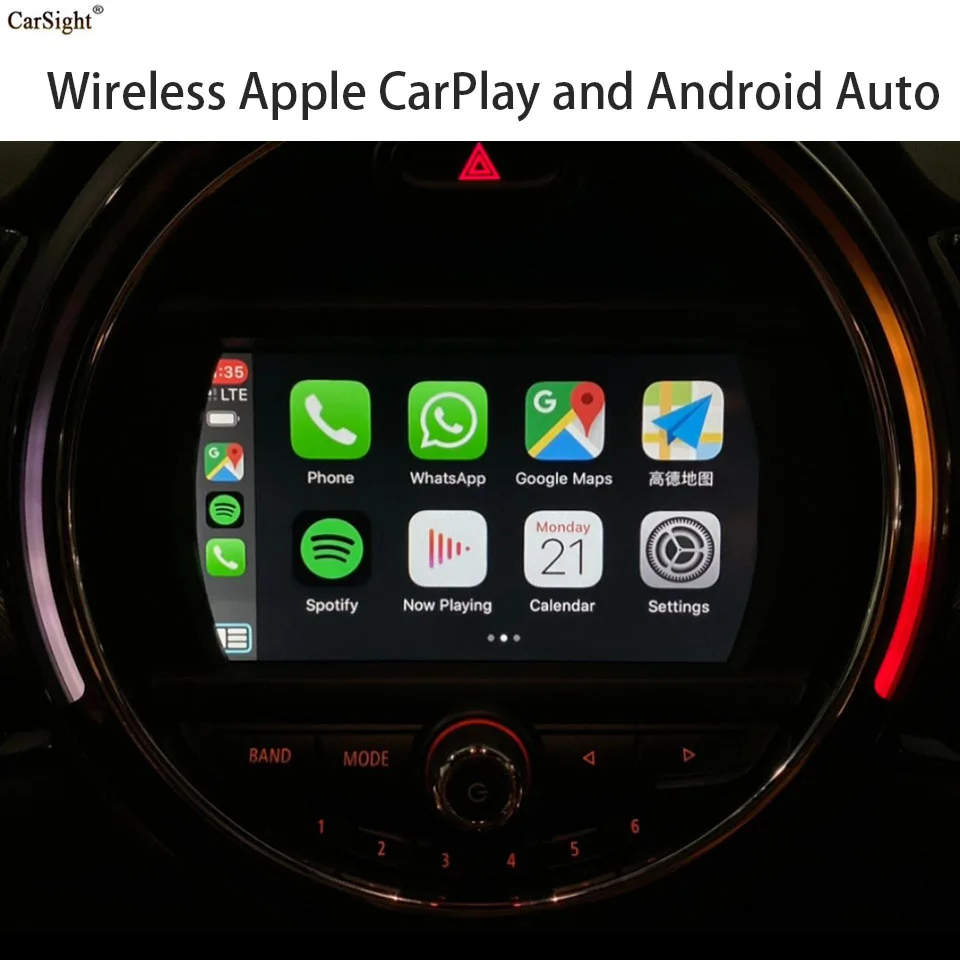 Работайте над новейшим решением Apple CarPlay IOS14 для BMW MINI Cooper Countryman EVO Новинка/USB Bluetooth