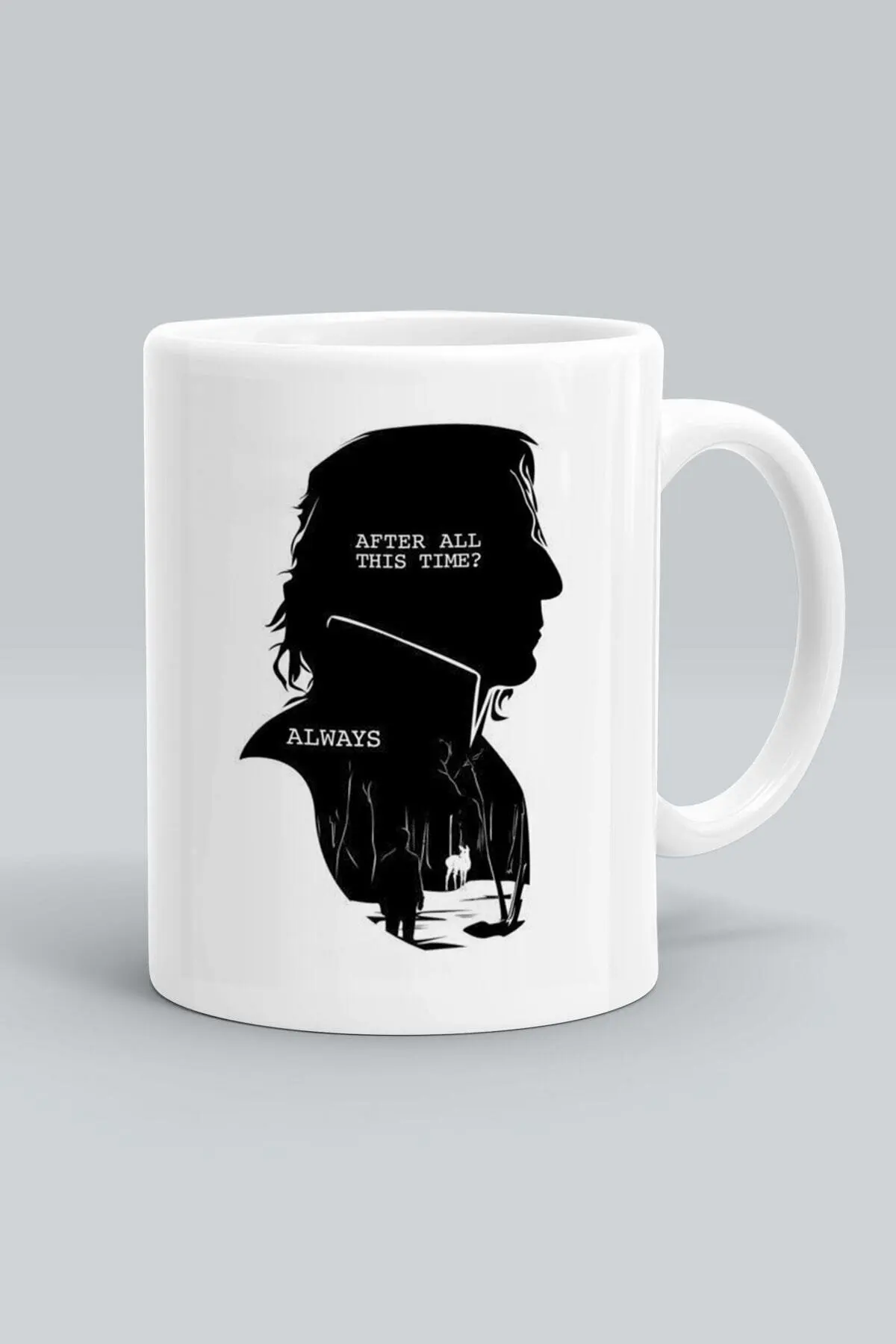 Потом все это время (всегда) 3 дизайнерские чашки с принтом керамическая Новинка