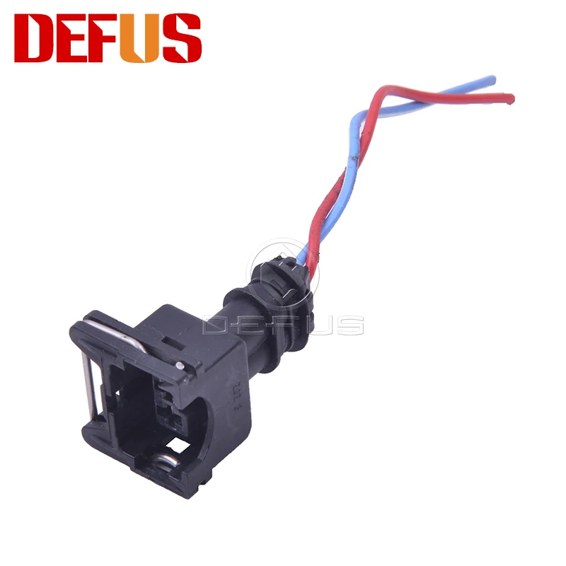 DEFUS 4pcs 550cc Top Slot Fuel injector Connector EV1 Plug For Nozzle Bico Engine Valve Injection Injectors Replacement | Автомобили и