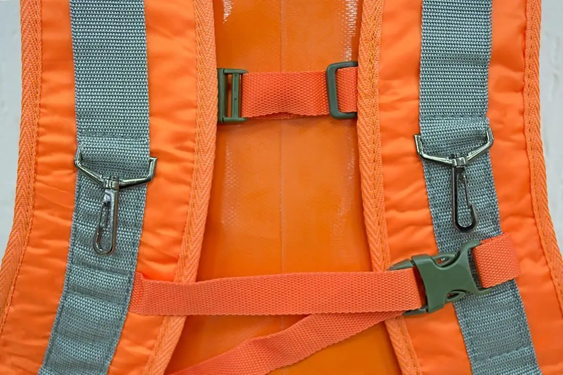 Герморюкзак &quotБерег&quot ПВХ (90л оранжевый) | Багаж и сумки