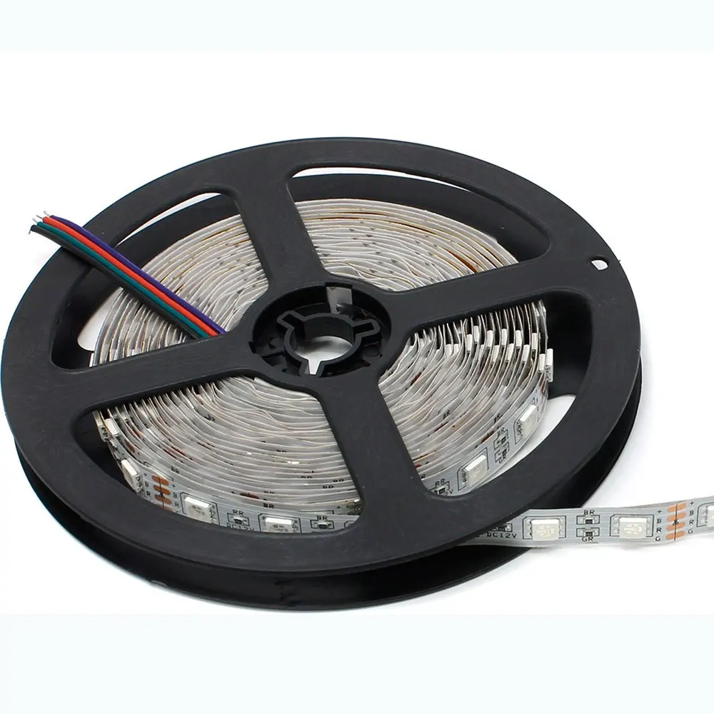 Светодиодная лента 12 вольт SMD 5050 60LED Smartbuy-IP20-14.4W RGB 5 м |