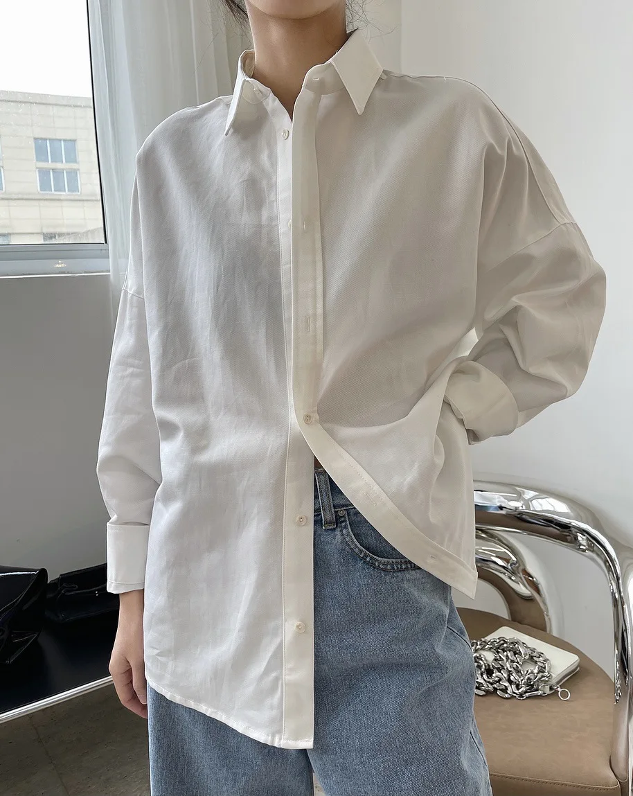 spring woman cozy style shirt