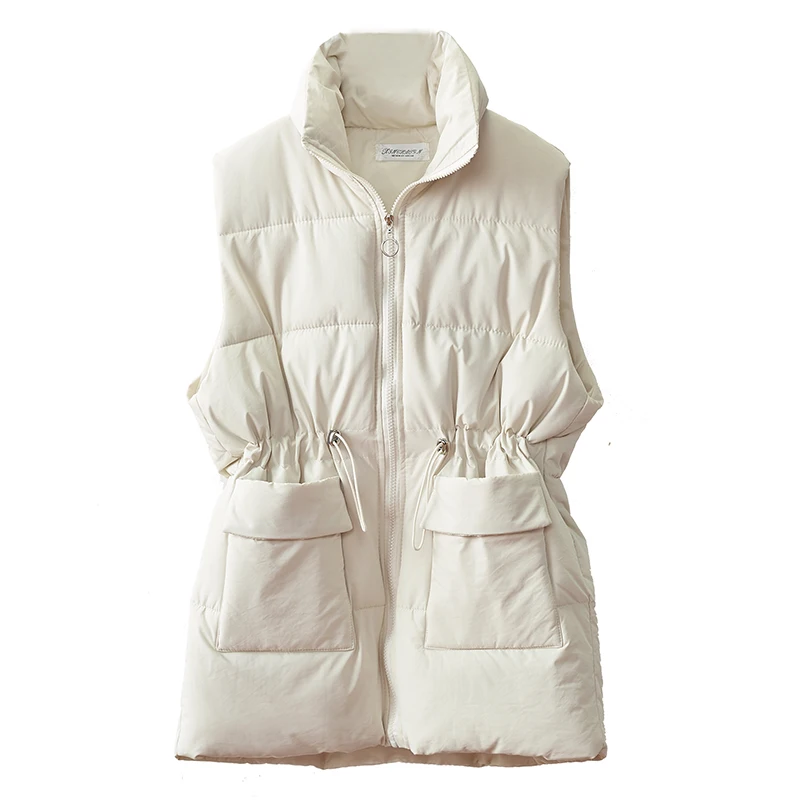 

Korean Version Of The Waistcoat Women's Waist New Winter Thickened Waistcoat Jacket Waistcoat Outer Wear