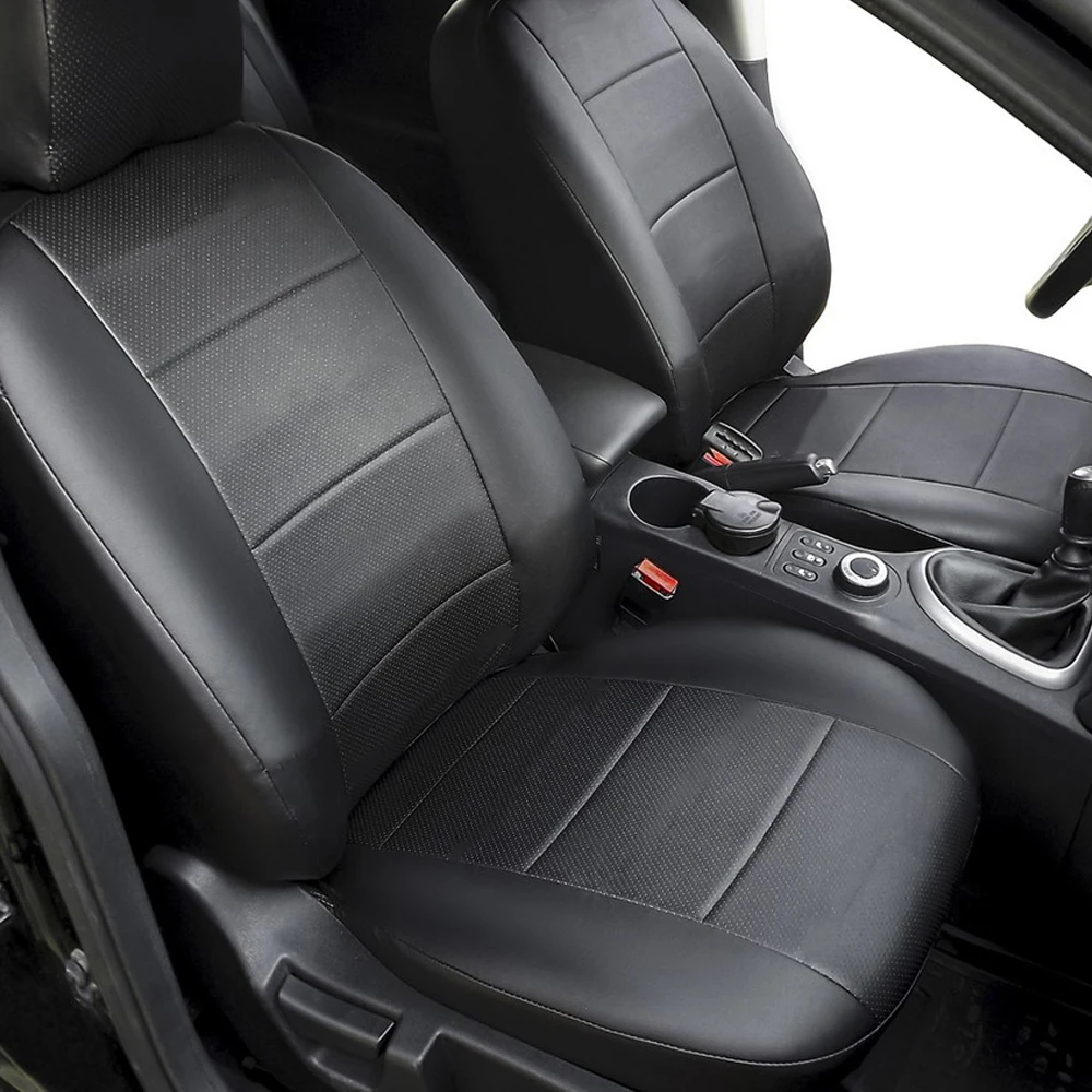 Авточехлы Toyota Corolla E140 E150 Седан (2007-2012) Тайота Каролла полностью экокожа на весь