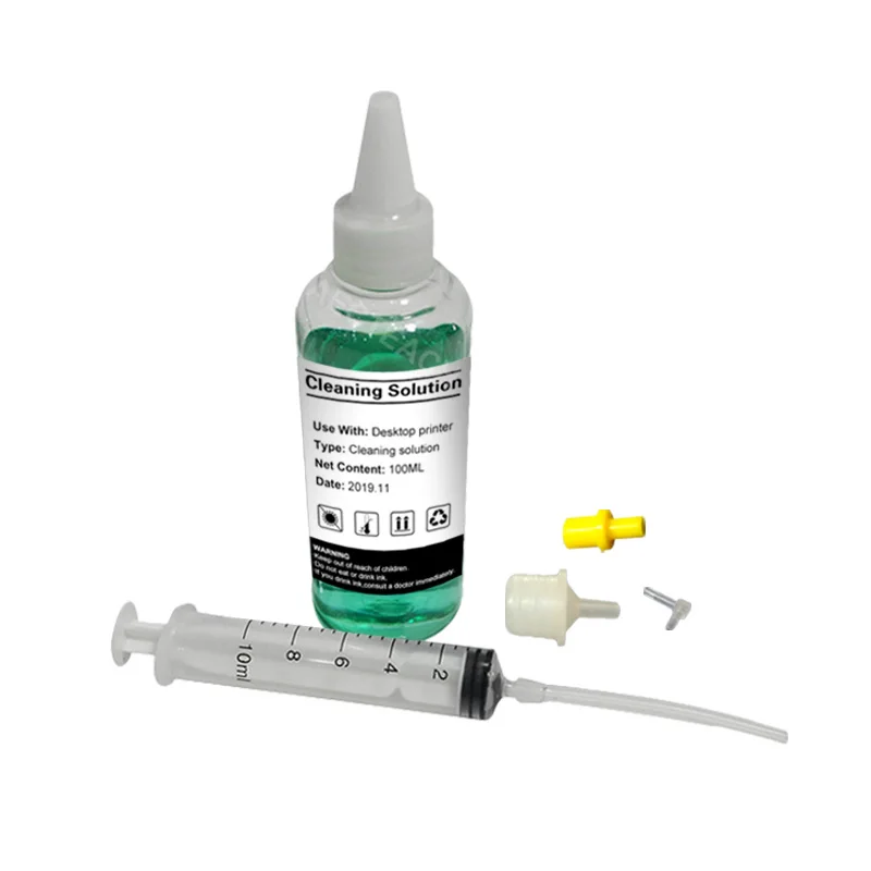 Жидкость для очистки головки принтера aeclearn 100 мл с шприцом | Компьютеры и офис
