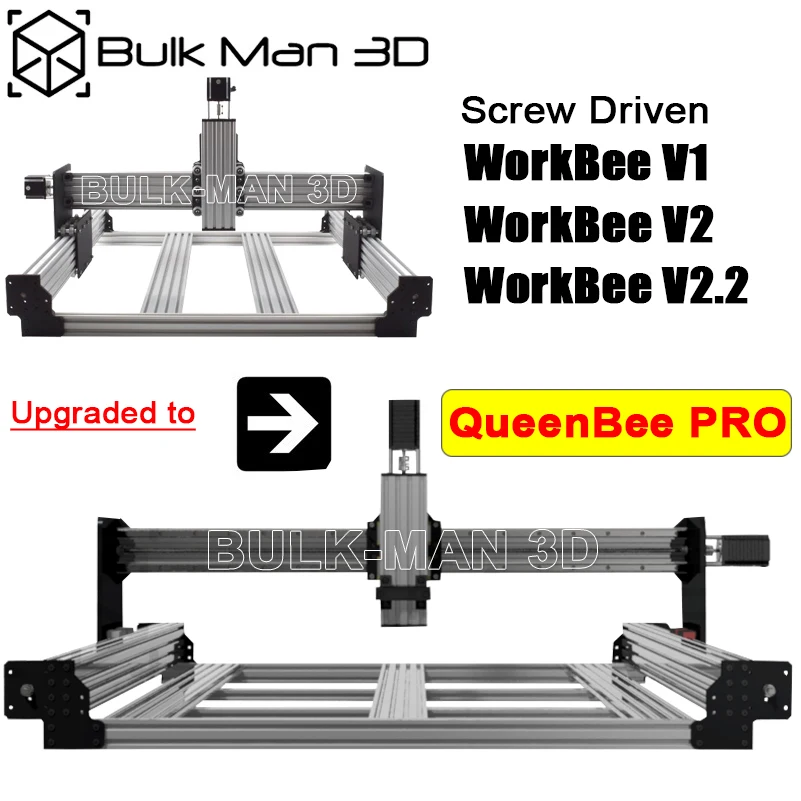 Обновленный комплект для винтового привода WorkBee QueenBee PRO CNC|Детали и аксессуары 3D-принтеров| |