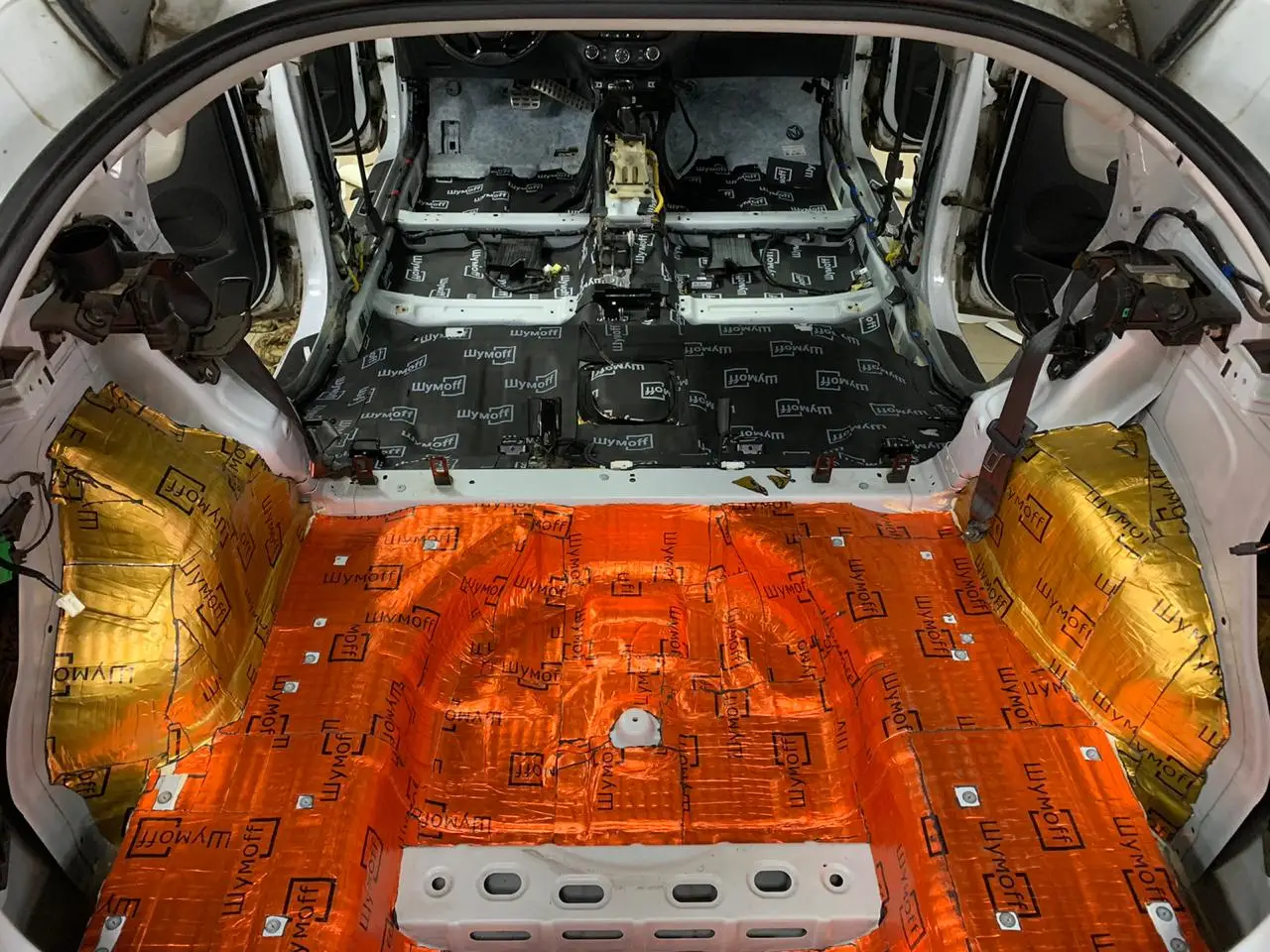 Шумоизоляция Шумофф М3 (0.37 x 0.27м 3 мм) виброизоляция авто звукоизоляция |