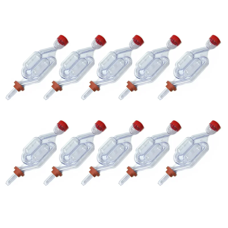 Гидрозатвор 5 и 10 шт. для браги вина пива. Сифон переливной вина. Для брожения