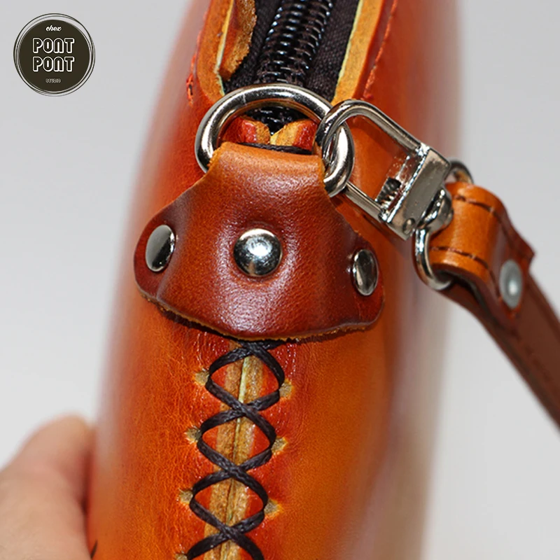 

Handmade Animal Cute Handbag Shoulder Strap Bag Crossbody Bag For Women Genuine Real Leather Sewing Handbag sac a main femme bol