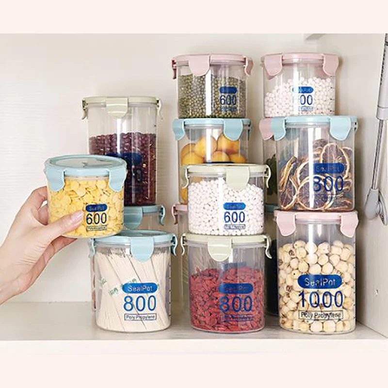 1 шт. большая емкость коробка для хранения еды сухие сушеные зерновые макароны