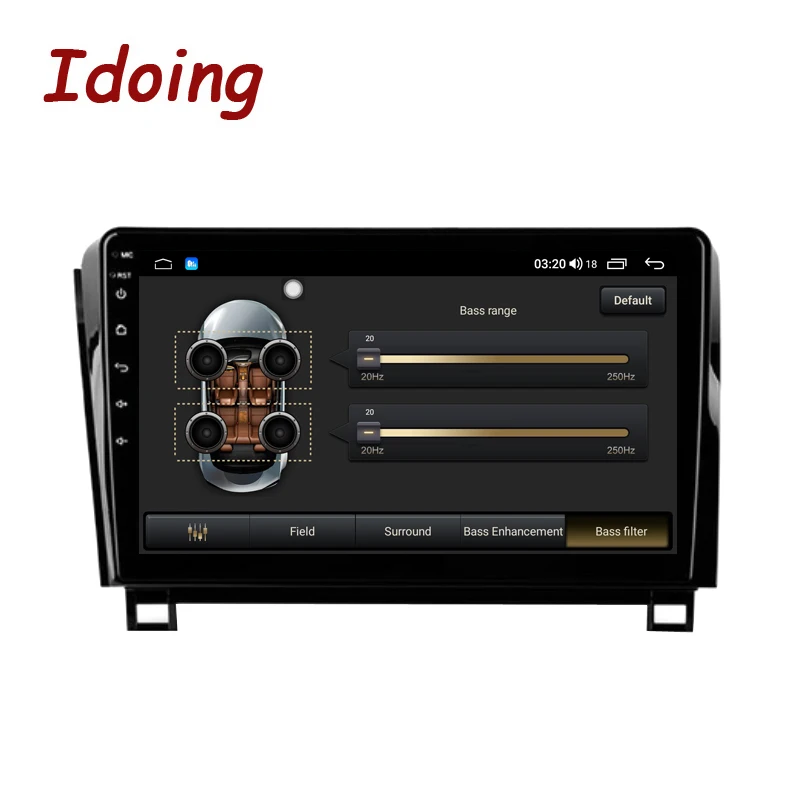 Idoing10.2 &quotAndroid автомобильный Радио плеер для Toyota Tundra XK50 2007-2013 Sequoia XK60 2008-2017