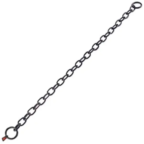 Necklace Chain Steel Inox Black 3 MM X 61 CM. Short Link | Спорт и развлечения