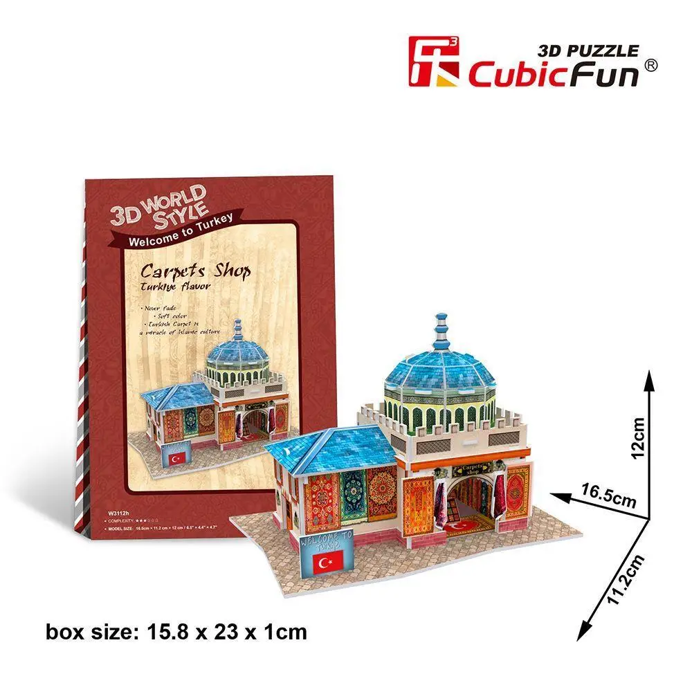 

Кубический веселый 3D пазл Jigscape Tudor Ресторан Binası London