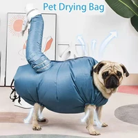 3xl portable pet drying bag dog cat bathing hair dryer folding bag grooming bag cleaning accessories blue pet fast efficient dry