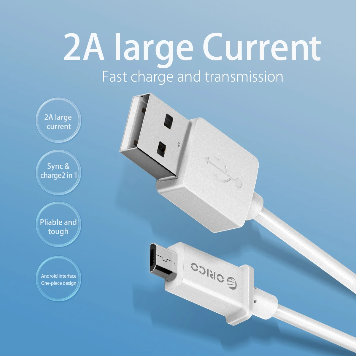 ORICO USB зарядный кабель для мобильный телефон передачи данных|Кабели мобильных