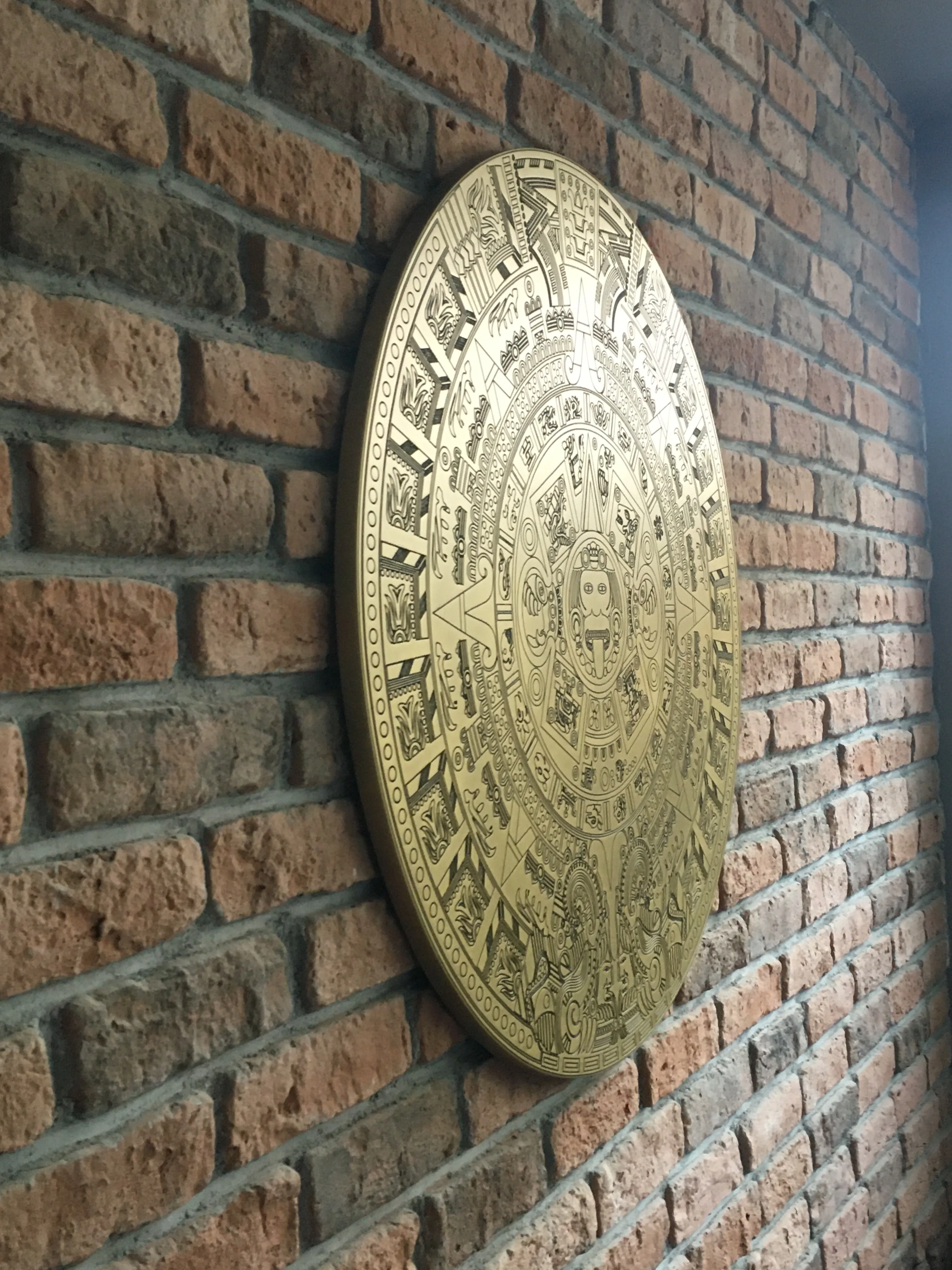 Деревянный настенный Декор AZTEC MAYAN | Мебель