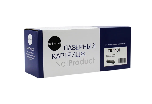Тонер-картридж NetProduct (N-TK-1160) для Kyocera P2040dn/P2040dw 7 2K с чипом | Компьютеры и офис