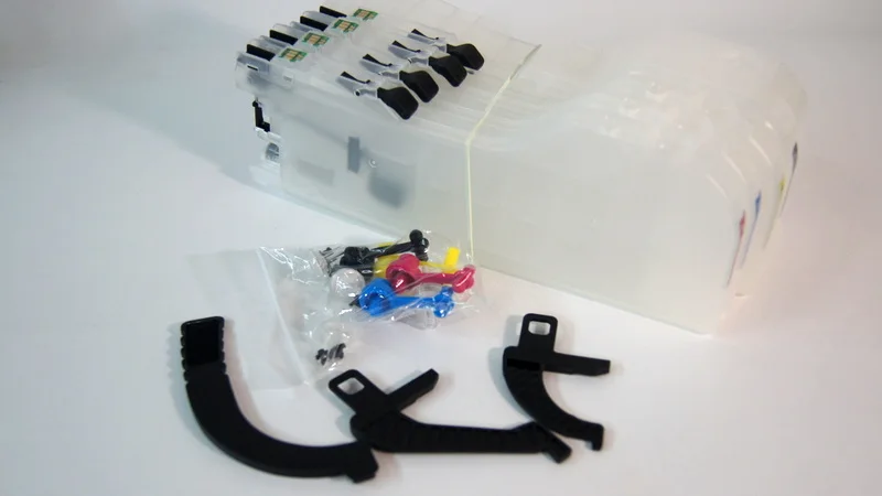 Refillable cartridges (пзк) lc103 with chip for brother mfc-j4410dw/mfc-j4510dw/mfc-j4610dw | Toner Cartridges