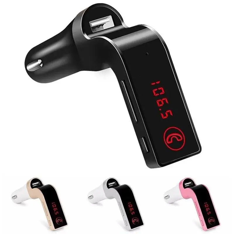 Автомобильный модулятор FM Bluetooth передатчик ЖК дисплей с функцией громкой памяти