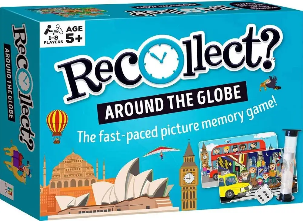 Recollect: Around the Globe Childhood gift Children Reading Book activity book | Игрушки и хобби