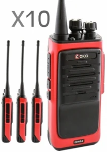 Комплект раций СОЮЗ-2х10 красный | Мобильные телефоны и аксессуары