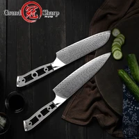 diy handmade 67 layers damascus steel forged kitchen knife blank japanese damascus chef knife material sharp blade dropshipping