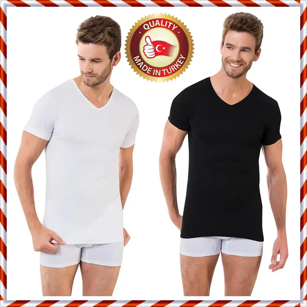Комплект мужского нижнего белья из 3 6 предметов турецкий хлопок майка с