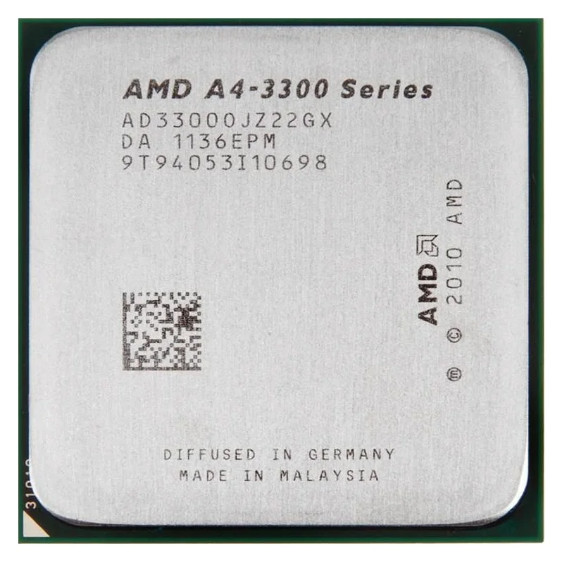 б/у процессор сокет FM AMD A4-3300 - AD3300OJZ22GX | Компьютеры и офис